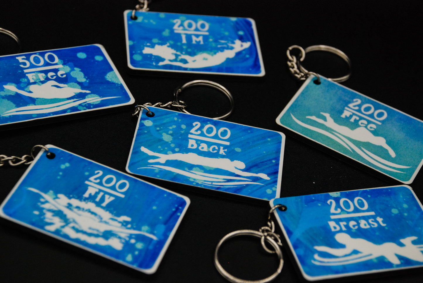 Swimmer Keychain
