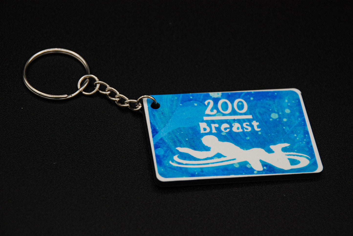 Swimmer Keychain