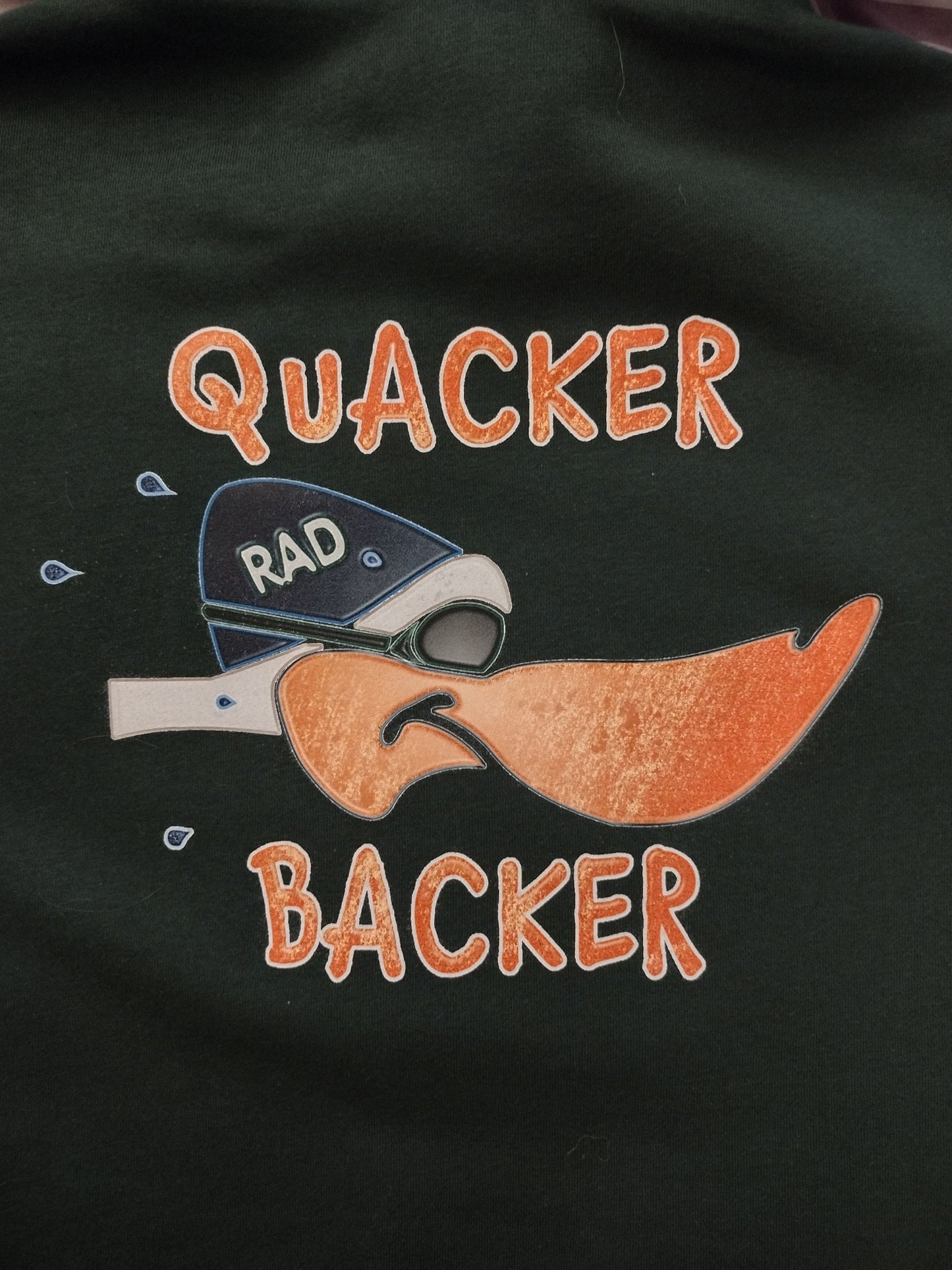 Adult Quacker Backer Hoodie