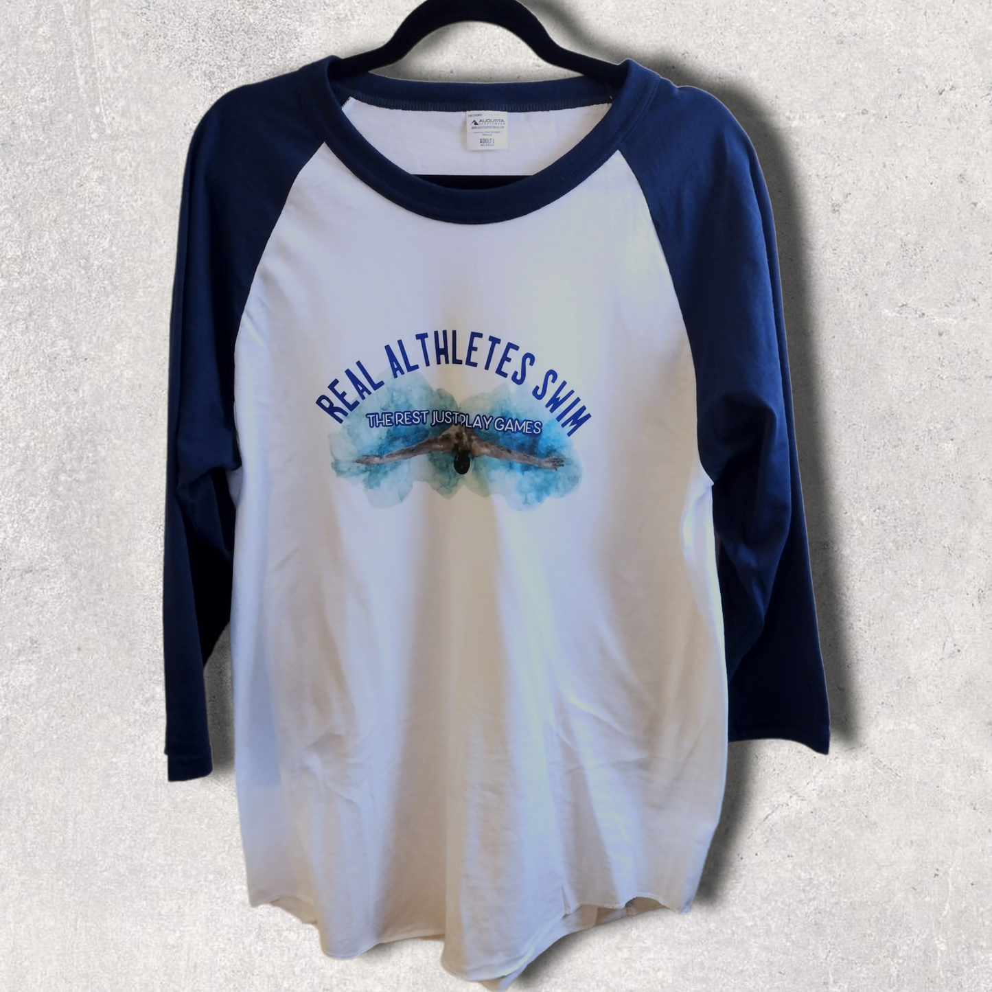 Baseball Style Swimmer Shirt